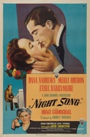 Night Song movie poster (1947) Longsleeve T-shirt #728320