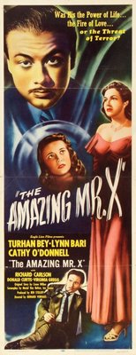The Amazing Mr. X movie poster (1948) mouse pad