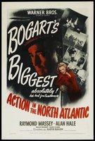 Action in the North Atlantic movie poster (1943) Sweatshirt #657771
