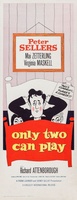 Only Two Can Play movie poster (1962) hoodie #764375