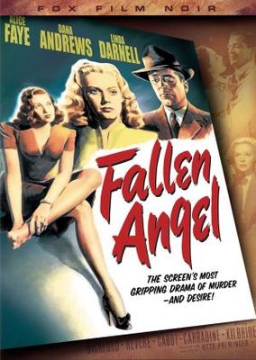 Fallen Angel movie poster (1945) mouse pad