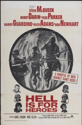 Hell Is for Heroes movie poster (1962) Poster MOV_d5015cb8