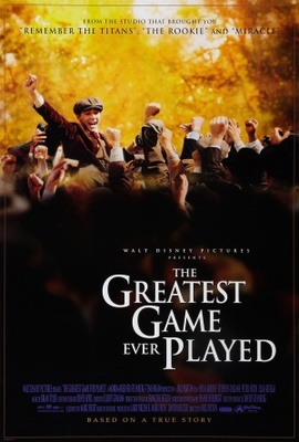 The Greatest Game Ever Played movie poster (2005) tote bag