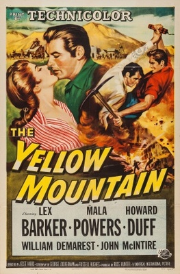 The Yellow Mountain movie poster (1954) calendar