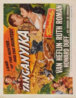 Tanganyika movie poster (1954) mouse pad