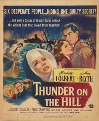 Thunder on the Hill movie poster (1951) mouse pad