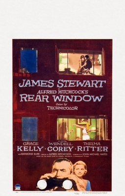 Rear Window movie poster (1954) tote bag