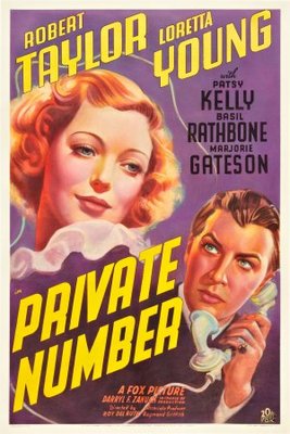 Private Number movie poster (1936) mug