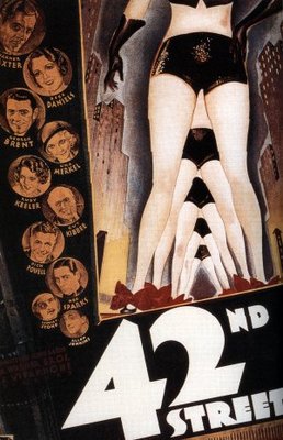 42nd Street movie poster (1933) calendar