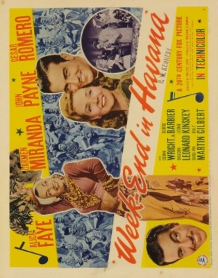 Week-End in Havana movie poster (1941) poster