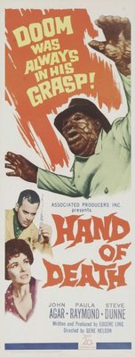 Hand of Death movie poster (1962) mouse pad