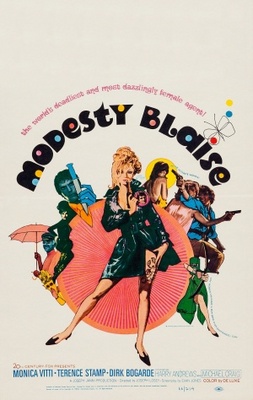 Modesty Blaise movie poster (1966) Tank Top