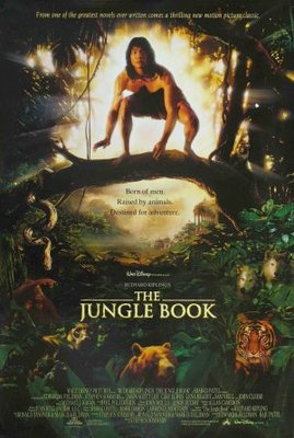 The Jungle Book movie poster (1994) mouse pad