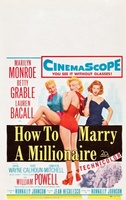 How to Marry a Millionaire movie poster (1953) t-shirt #MOV_d6af6a55
