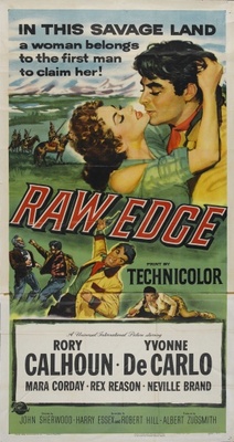 Raw Edge movie poster (1956) poster