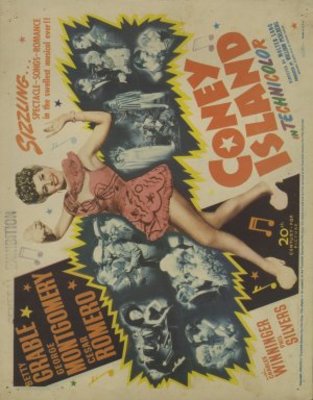 Coney Island movie poster (1943) tote bag