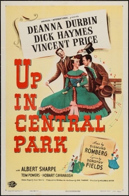 Up in Central Park movie poster (1948) tote bag