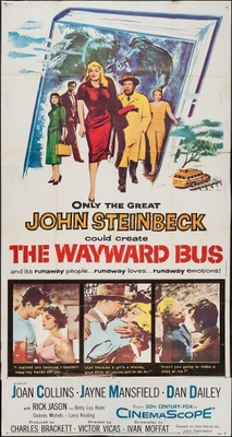 The Wayward Bus movie poster (1957) tote bag