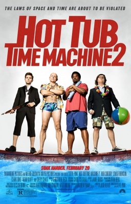 Hot Tub Time Machine 2 movie poster (2015) Longsleeve T-shirt