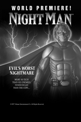 NightMan movie poster (1997) hoodie