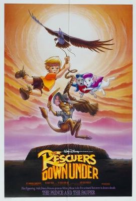 The Rescuers Down Under movie poster (1990) calendar