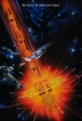 Star Trek: The Undiscovered Country movie poster (1991) calendar