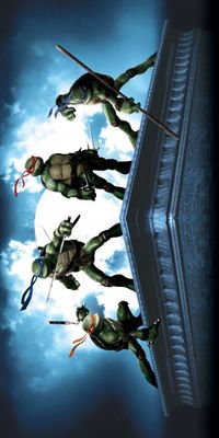 TMNT movie poster (2007) tote bag