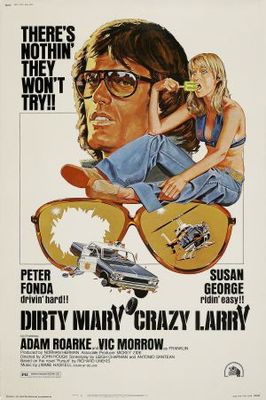 Dirty Mary Crazy Larry movie poster (1974) Longsleeve T-shirt