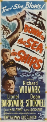 Down to the Sea in Ships movie poster (1949) hoodie