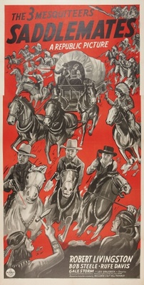 Saddlemates movie poster (1941) tote bag