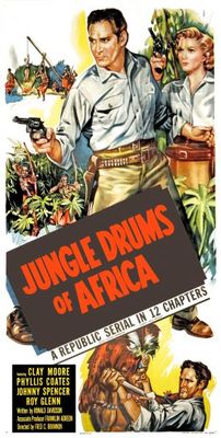 Jungle Drums of Africa movie poster (1953) Mouse Pad MOV_d8b4b3ff