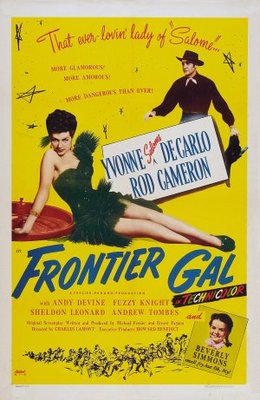 Frontier Gal movie poster (1945) poster