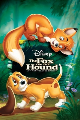 The Fox and the Hound movie poster (1981) Longsleeve T-shirt