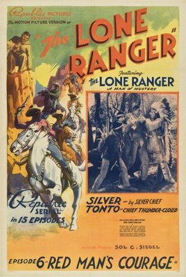 The Lone Ranger movie poster (1938) calendar