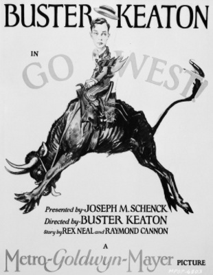 Go West movie poster (1925) Longsleeve T-shirt