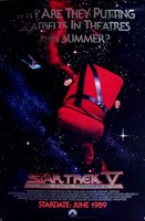 Star Trek: The Final Frontier movie poster (1989) t-shirt #MOV_d9020046