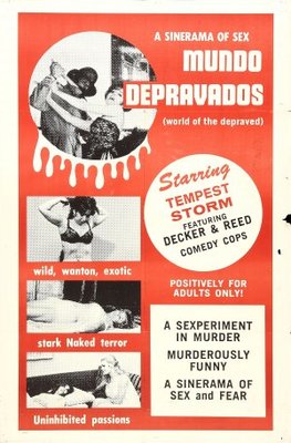 Mundo depravados movie poster (1967) tote bag