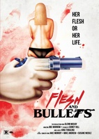 Flesh and Bullets movie poster (1985) t-shirt #MOV_d952103f