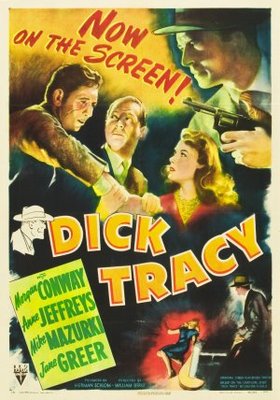 Dick Tracy movie poster (1945) tote bag