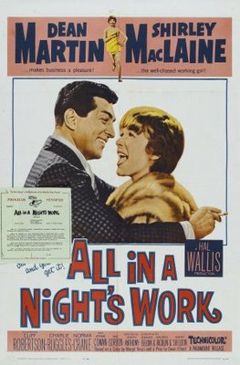 All in a Night's Work movie poster (1961) mouse pad