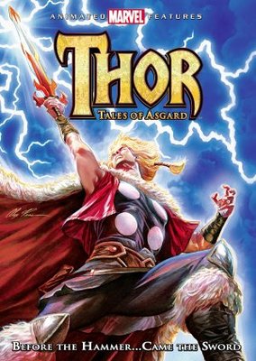 Thor: Tales of Asgard movie poster (2011) tote bag