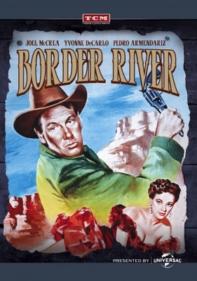 Border River movie poster (1954) mouse pad