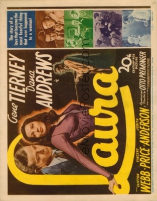Laura movie poster (1944) calendar
