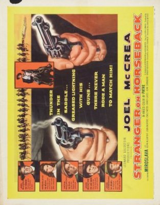 Stranger on Horseback movie poster (1955) mouse pad