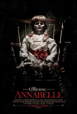 Annabelle movie poster (2014) tote bag