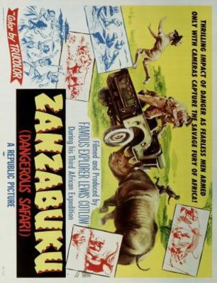 Zanzabuku movie poster (1956) mouse pad