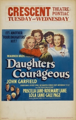 Daughters Courageous movie poster (1939) poster