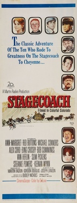 Stagecoach movie poster (1966) Longsleeve T-shirt