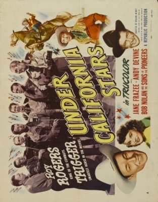 Under California Stars movie poster (1948) mouse pad