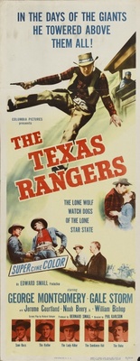 The Texas Rangers movie poster (1951) poster